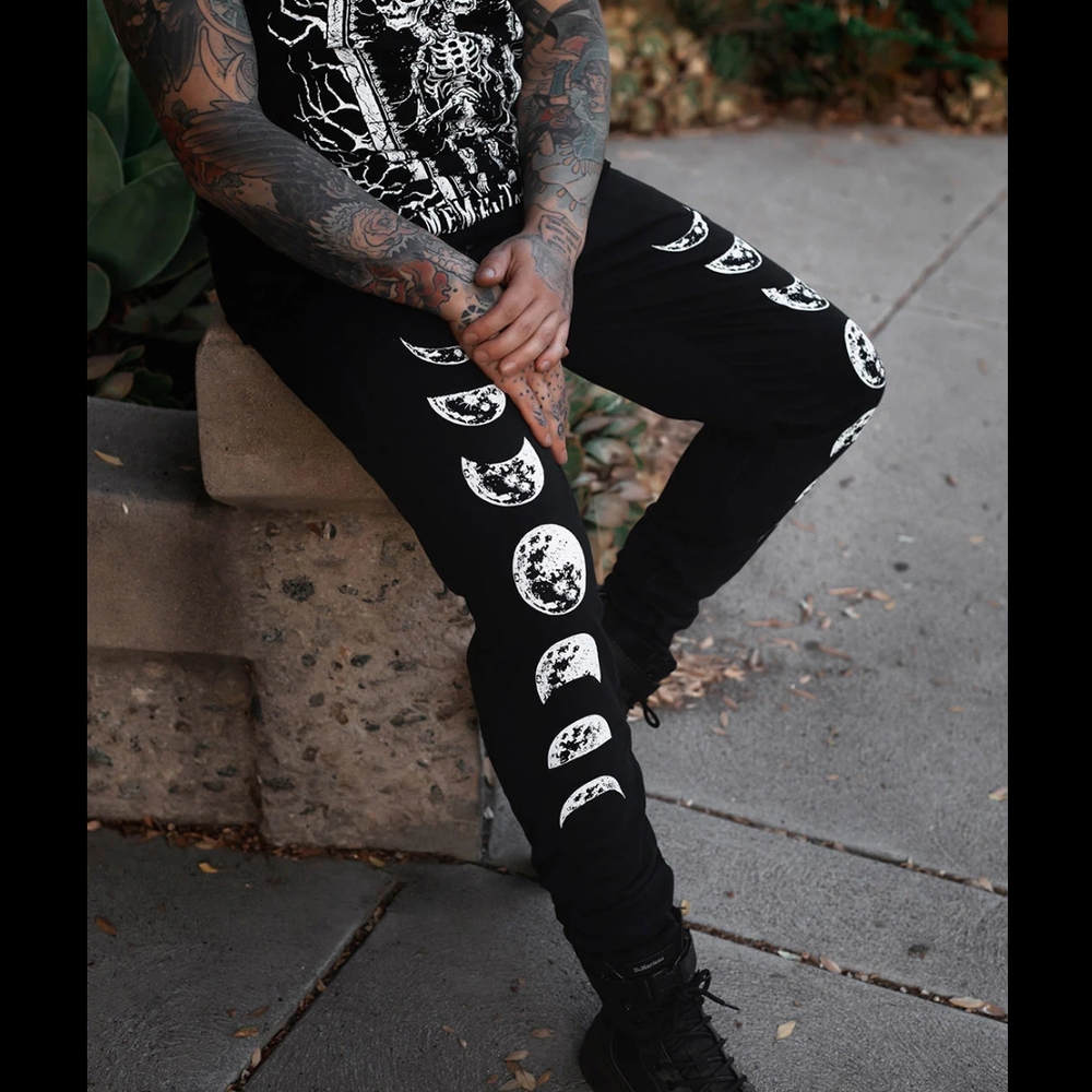 Black Moon Phase Joggers